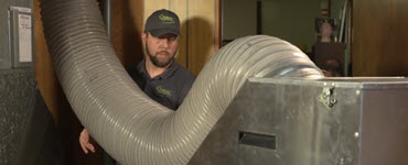 Professional duct cleaner with tube
