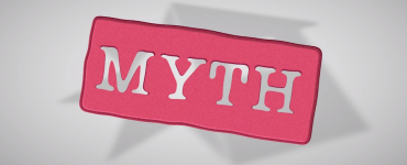 Myth in large lettering