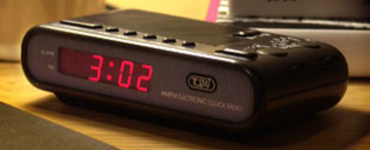 digital alarm clock